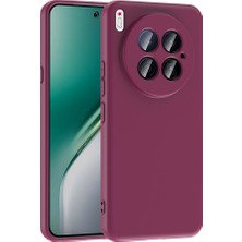 Ottonova Tecno Camon 40 Premier 5g Kılıf Otnv Mara Lansman Kapak - Koyu Mor