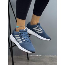 Homiro Unisex Fuspetli Poli Taban Spor Ayakkabı-Mavi