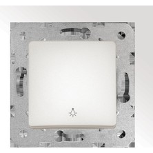 Storemax Linnera Life Sedef Beyaz Light Mekanizma ve Düğme