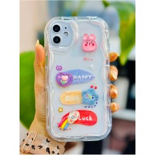 Storemax Go Aksesuar 11 ile Uyumlu 3D Oyuncak Tasarımlı Yumuşak Silikon Kılıf