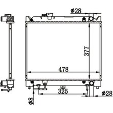 MGA 80690 Motor Radyatoru 1770060A11