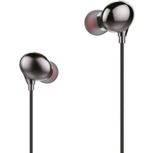 Storemax H25 Mikrofonlu Kulak Içi Kablolu Kulaklık 3.5mm Siyah