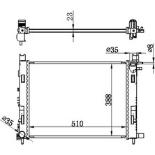 Oris MOTOR SU RADYATORU CAPTUR 1 2012 CLIO 4 2012 DOKKER 2012 SYMBOL 3 2014 SANDERO 2 2012 0.9 TCE 1.2