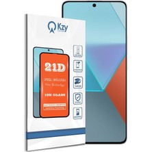Storemax Kzy Iletişim 13 Pro ile Uyumlu Tam Kaplayan 21D Temperli Ekran Koruyucu Cam