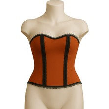 Kapsulavm Turuncu Mı Emay 9155 F Fırfırlı Terletici Büstiyer