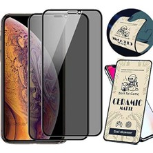 Storemax Zore 11 Pro Mat Seramik 9d Ekran Tam Kaplayan Kavisli Kırılmaz Cam Ince Ekran Koruyucu (Anti Parmak Izi)