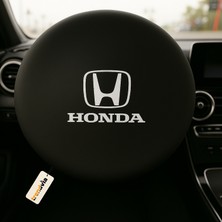 Trendvia Honda Uyumlu Siyah Penye Kumaş Direksiyon Kılıfı | Direksiyon Koruma