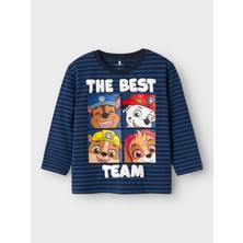 Name It Erkek Çocuk Baskılı Uzun Kollu T-Shirt