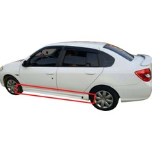 Türkset Renault Symbol 2008-2012 Marşpiyel (( Beyaz Boyalı ))