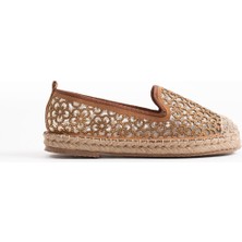 Trendella Dune Kadın Taba Espadril Ayakkabı