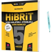 Hız Yayınları 5.sınıf Hibrit Matematik Konu Anlatımlı Etkinlikli Soru Bankası (Yeni Müfredat)