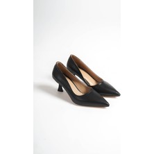 Trendella Kery Kadın Siyah Topuklu Ayakkabı