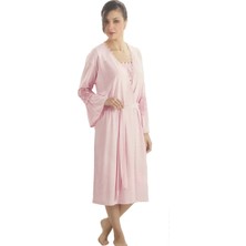 Kapsulavm Berrak Kadın Klasik Modal Sabahlık 2864