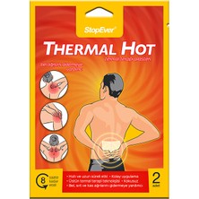 Stopever Thermal Hot Sıcak Terapi Plasteri 2'li