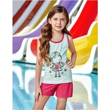 Kapsulavm Berrak Kız Şortlu Takım 6551