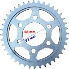 Gear5 Arka Dişli 43T (6 Delik) - Rks Srk 125