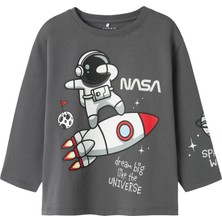Name It Erkek Çocuk Baskılı Uzun Kollu T-Shirt