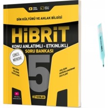 Hız Yayınları 5.sınıf Hibrit Din Kültürü Konu Anlatımlı Etkinlikli Soru Bankası (Yeni Müfredat)