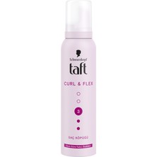Taft Saç Köpüğü Curl  Flex 150 ml