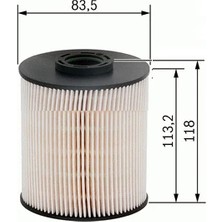 Sardes YAKIT FİLTRESİ C5 2.7HDI 2008 - C6 2.7HDI 2005 - P.407 2.7HDI 2005 SU AYRAÇLI KAĞIT 1906 96 1906 95 1906 E5 1901 76