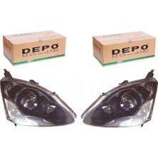 Depo Far Takım Sağ + Sol Honda Cıvıc Hatchback 2004-2006 | Elektrikli