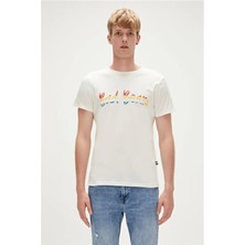 Bad Bear MANUSCRIPT T-SHIRT BEYAZ Erkek T-Shirt 23.01.07.008-C04