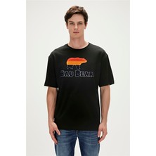 Bad Bear Tripart Erkek T-Shirt Siyah 23.01.07.027