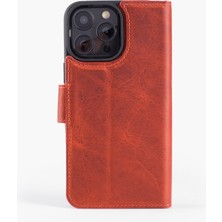 Wachikopa Magic Case El Yapımı Hakiki Deri iPhone 13 Pro Max Kılıfı