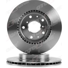 Otozone ÖN FREN AYNASI FIAT SEDICI 2006-2014 SUZUKI SX4 2007-2010 280X22X47 5 DELİK 71742850 5531179J01 5531179J02 (2 ADET)