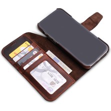 Wachikopa Full Wrap Magic Case El Yapımı Hakiki Deri iPhone 17 Pro Kılıfı