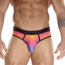 Eterella Gökkuşağı Desenli Erkek Çamaşır