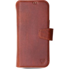 Wachikopa Full Wrap Magic Case El Yapımı Hakiki Deri iPhone 17 Pro Kılıfı