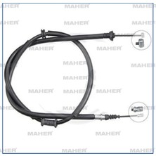 Maher TEL EL FREN MAREA 1996-2007 DİSKLİ ARKA SOL 46460508