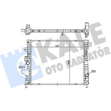 Su Radyatörü Ford Focus 3 1.0ECOBOOST12  mt Brazıng 547X448X26 F1F18005VE 1903023 1922567 F1F18005VD