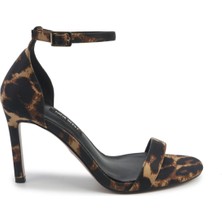 Nine West Isla3 5pr Leopar Kadın Topuklu Sandalet