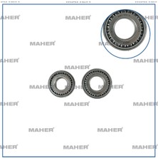 Maher TEKER KİTİ ARKA RENAULT R12 TOROS (KEÇESİZ) 2Lİ SET TKRN100