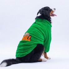 Pawstar Yeşil Oslo Chill Urban Moods Peluş Orta Büyük Irklar Köpek Kıyafeti Köpek Sweati