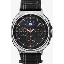 Spigen Samsung Galaxy Watch 8 (46mm) & Watch 8 (44mm) & Watch 8 (40mm) ile Uyumlu Kordon Kayış Band WBF0 Black - AMP10153