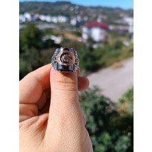 Lumiera Silver 925 Ayar Gümüş Erkek Yüzük – El Işçiliği.