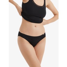 Blackspade Kadın Dantelli Külot Comfort Classics 1345 - Siyah