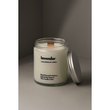 Basement : Lavender : Cam Kavanozda Kokulu %100 Soya Mum (Lavanta)