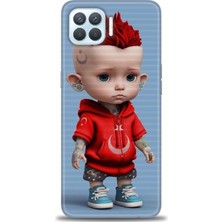 Oppo A73 Kılıf Hd Baskılı Kılıf + Seramik Tam Kaplayan Ekran Koruyucu 242