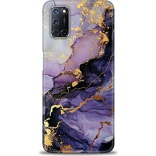Oppo A52 Kılıf Hd Baskılı Kılıf + Seramik Tam Kaplayan Ekran Koruyucu 315