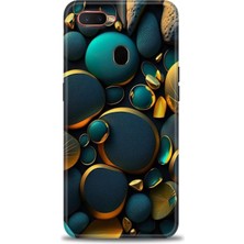 Rulet Oppo Ax7 Kılıf Hd Baskılı Kılıf + Seramik Tam Kaplayan Ekran Koruyucu 345