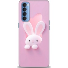 Rulet Oppo Reno 4 Pro Kılıf Hd Baskılı Kılıf + Seramik Tam Kaplayan Ekran Koruyucu 74