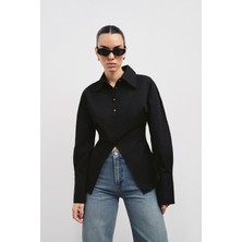 Vatkalı Feminen kesim gömlek - Premium Collection