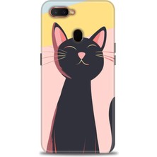 Oppo A5S Kılıf Hd Baskılı Kılıf + Seramik Tam Kaplayan Ekran Koruyucu 66