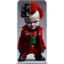 Oppo A74 Kılıf Hd Baskılı Kılıf + Seramik Tam Kaplayan Ekran Koruyucu 248