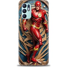 Rulet Oppo Reno 6 Kılıf Hd Baskılı Kılıf + Seramik Tam Kaplayan Ekran Koruyucu 92