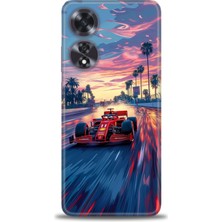 Rulet Oppo A60 Kılıf Hd Baskılı Kılıf + Seramik Tam Kaplayan Ekran Koruyucu 102